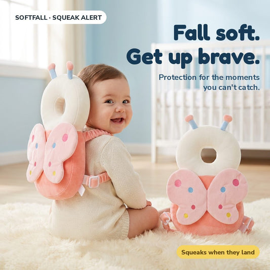 Baby wearing Hyggles SoftFall